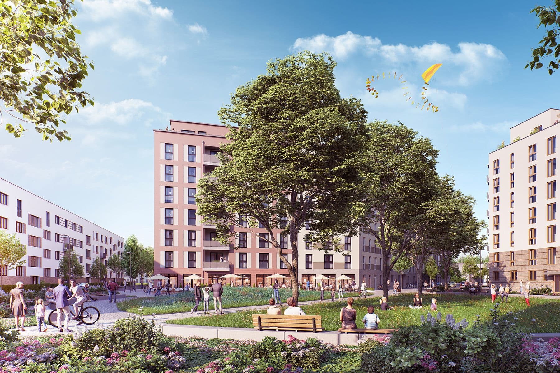 BUWOG startet Vermietung im Frankfurter Quartier franky